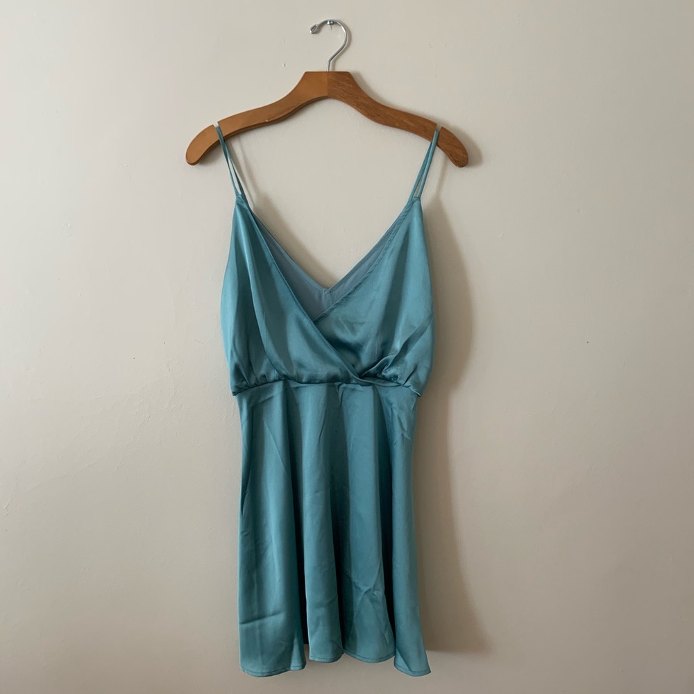 Blue Mini Dress
